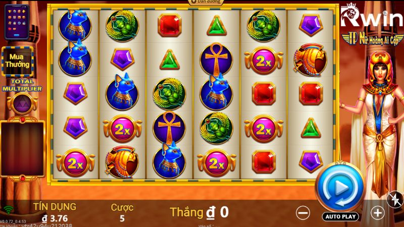 Basic information about JL14 Egyptian Queen Jackpot